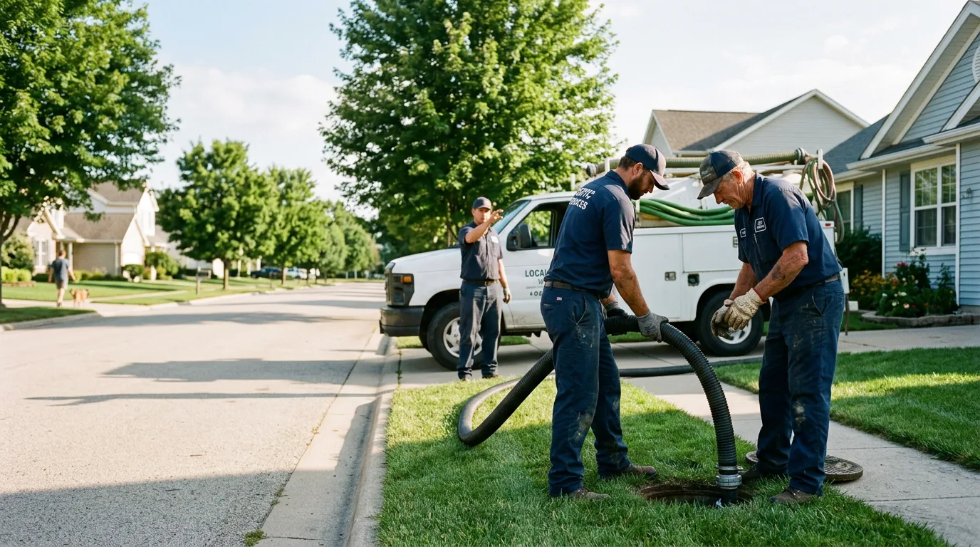 Septic Tank Cleaning in Leawood, KS